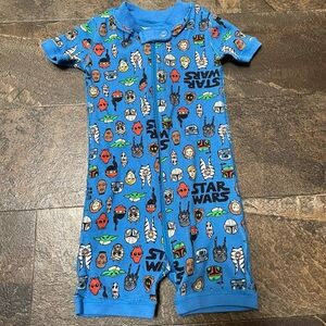 Hanna Andersson Star Wars Blue One Piece